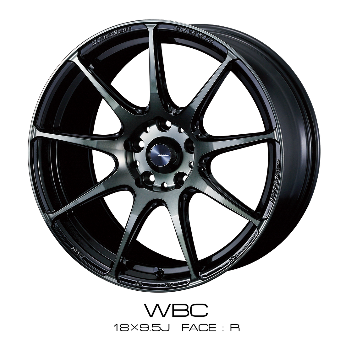Weds WedsSport SA-99R 18x8.5 +50 5x114.3 WBC Wheel – E Auto Inc.