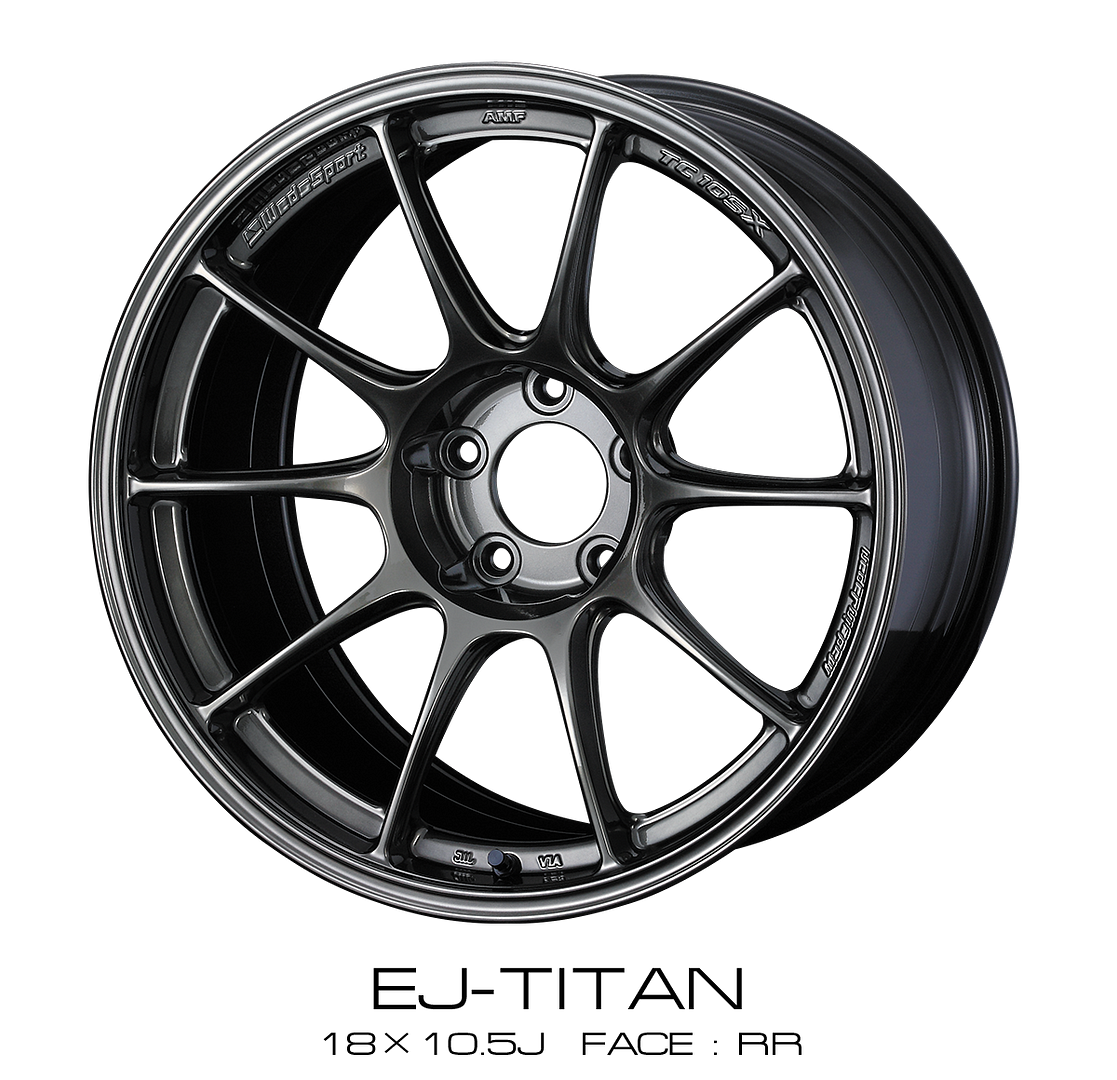 WedsSport TC-105X 15x8.0 +35 4x100 EJ-TI Wheel