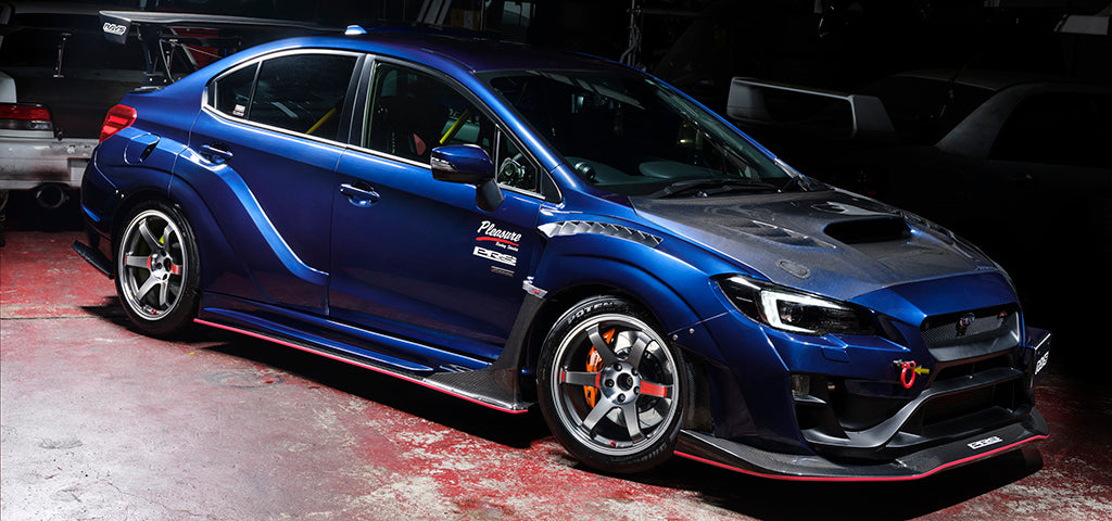 Rays TE37 Saga SL Pressed Graphite Wheels 18x9.5 +45 5x114 WRX STi Legacy