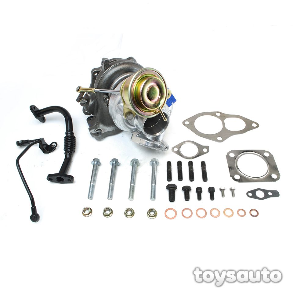 Rev9 TD05 EVO 3 16G Turbo Charger Turbocharger + J Pipe for Eclipse Talon 95-99