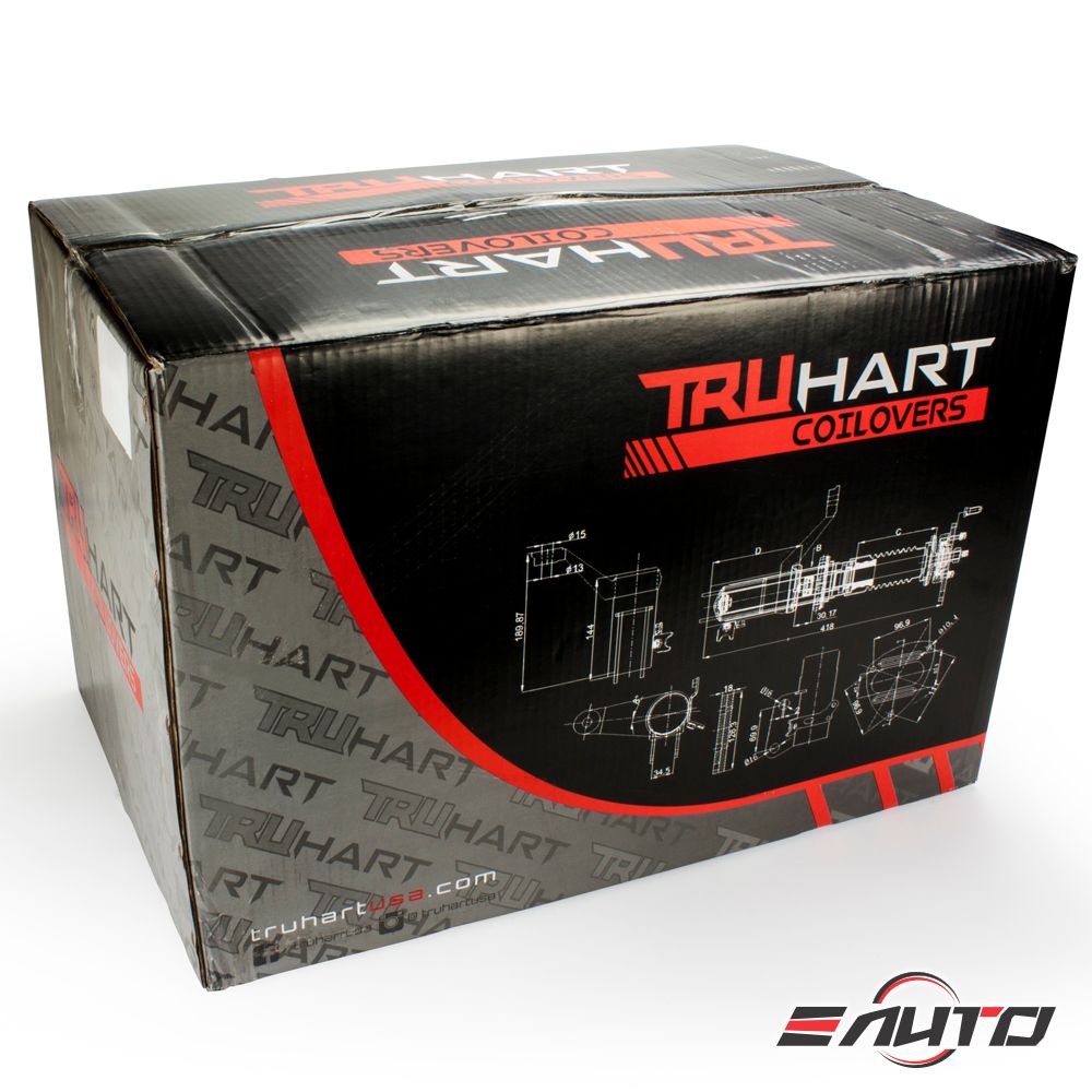 TruHart StreetPlus Coilover Drop Suspension +Camber for Evolution Evo X 08-15