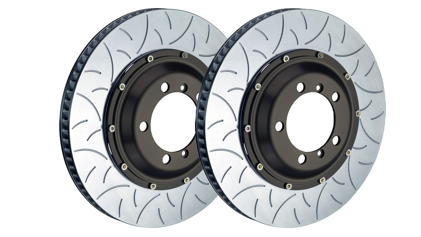 Brembo Front 2pc Rotor 350x34 Type3 987 Boxster Cayman 996 997 Turbo 991 C2S C4S