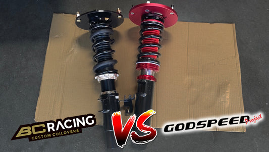 Coilover Shootout! Godspeed Mono MAXX VS BC Racing BR Series!