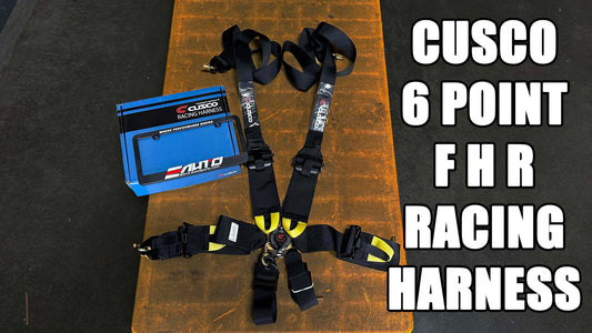 Cusco 6 Point Racing Safety Harness! What Is FHR? Box Opening!
