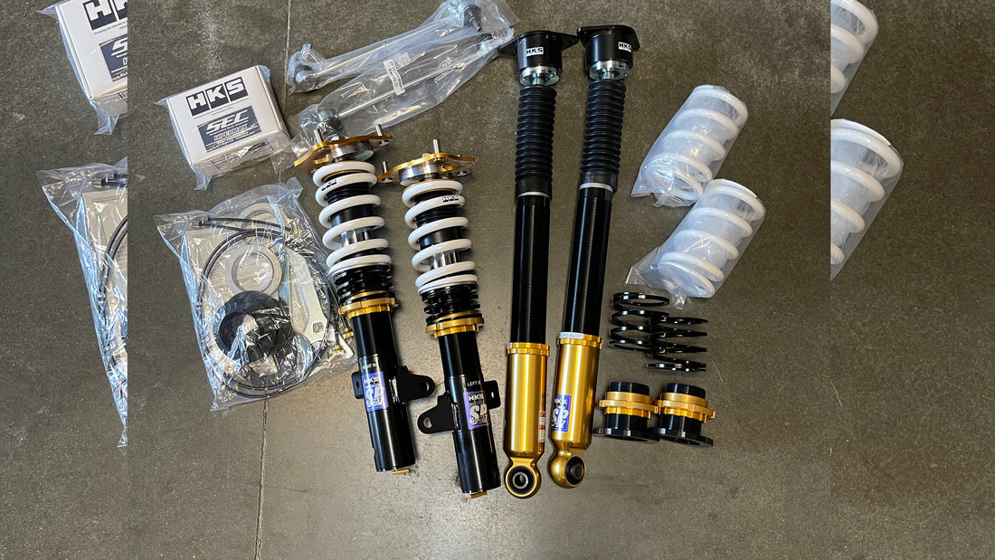 HKS Hipermax IV Sp Coilovers for Honda Civic Type-R FK8-BOX OPENING!