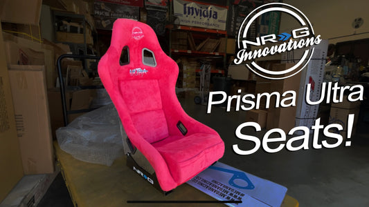 NRG PRISMA ULTRA MEDIUM SEATS FRP-303RD Box opening!