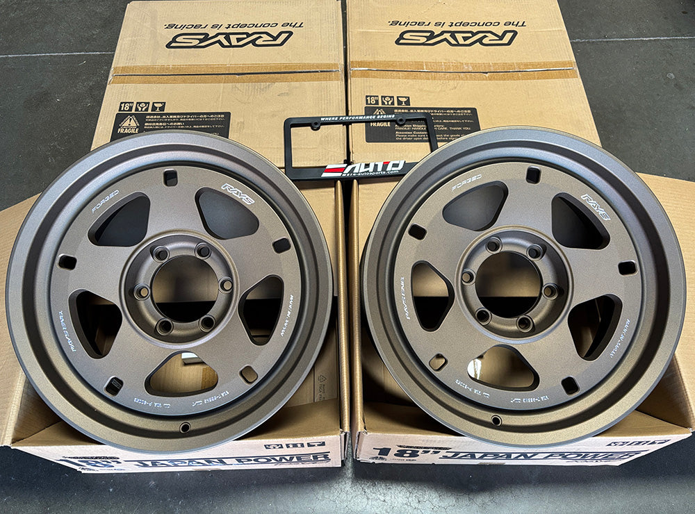 Rays Offroad 05X 18x8 +20 6x139 Wheel MZ Gunbronze for Lexus GX550 LX600 LX700h