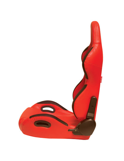 CPA1025 Red Leatherette Racing Seats (Sold in Pairs)