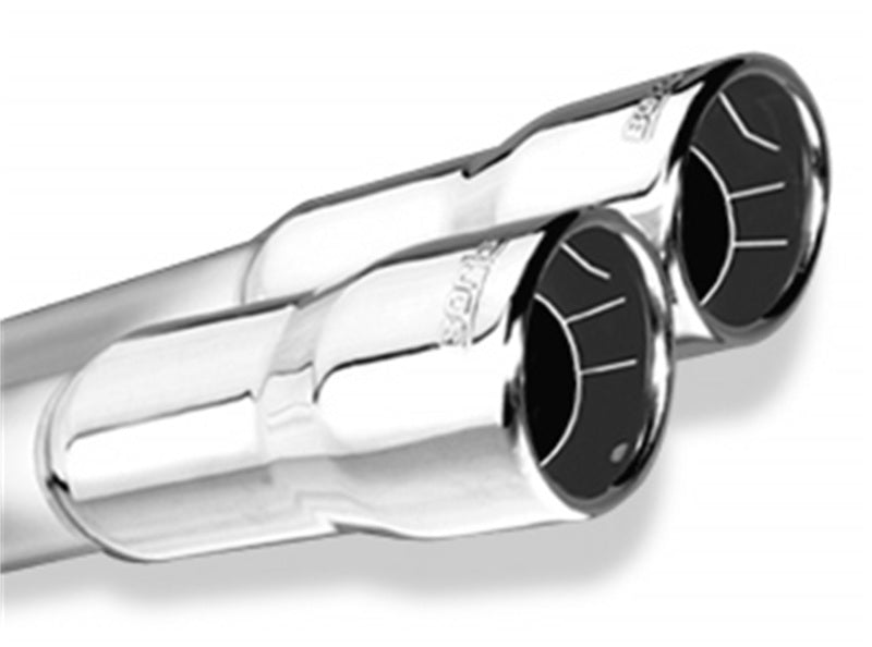 Borla 15 Chevy Corvette C7 ZO6 6.2L w/o AFM w/ NPP ATAK Quad RD RL IC Tips Center Rear Exit Exhaust