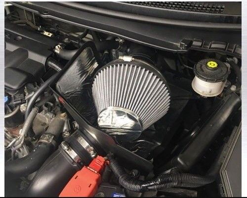 AF Dynamic Air Filter intake 3" Pipe for Honda Civic 12-15 1.8L R18 +Heat Shield