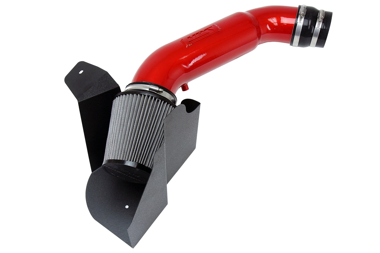 HPS Performance Air Intake Kit 2012-2018 Audi A6 Quattro 3.0L Supercharged (C7)-Red