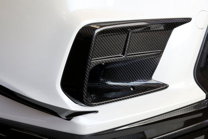 APR Performance  Subaru WRX STI Carbon Fiber Front Bumper Bottom Canards 2018-2021