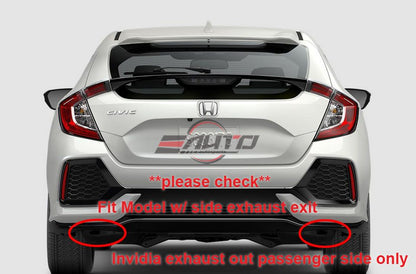 INVIDIA N1 Titanium Tip Catback Exhaust for Civic *1.5T Sedan Hatchback 16-21