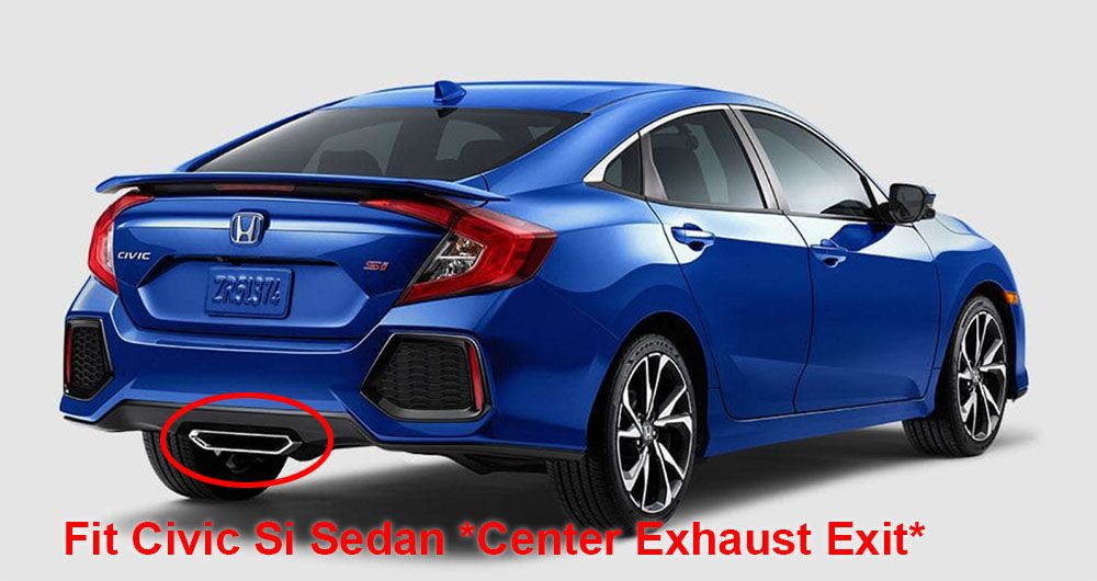INVIDIA GEMINI R400 Titanium Tip Catback Exhaust for *Si Sedan Only* Civic 17-20