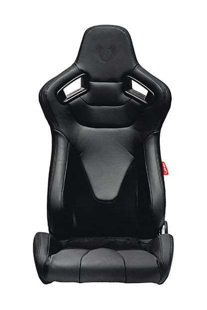 CPA2009 AR-9 Revo Racing Seats Black Suede & Fabric w/ Carbon Fiber Poly Backing - Pair (NEW!)