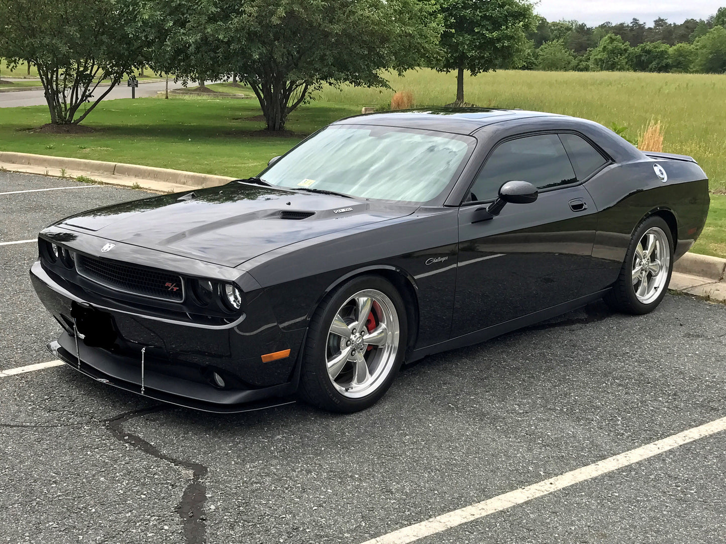 APR Dodge Challenger RT/ SXT Front Wind Splitter 2008 - 2010
