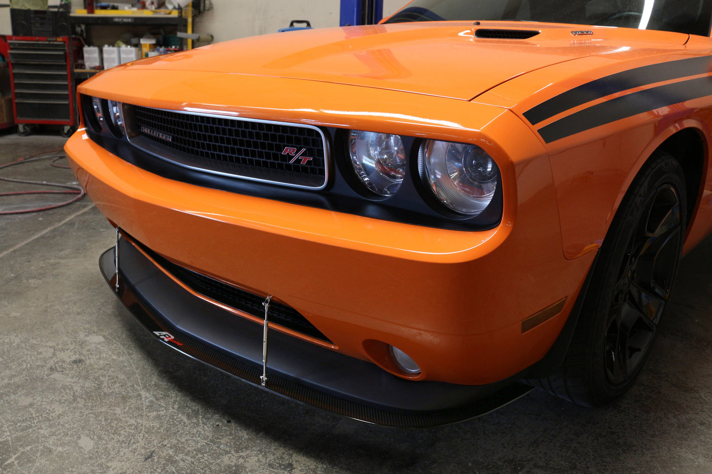 APR Performance  Dodge Challenger RT/ SXT Front Wind Splitter 2011 - 2014