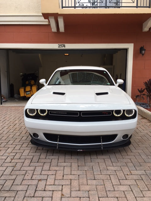APR Performance  Dodge Challenger RT/ SXT Front Wind Splitter 2015 - 2023