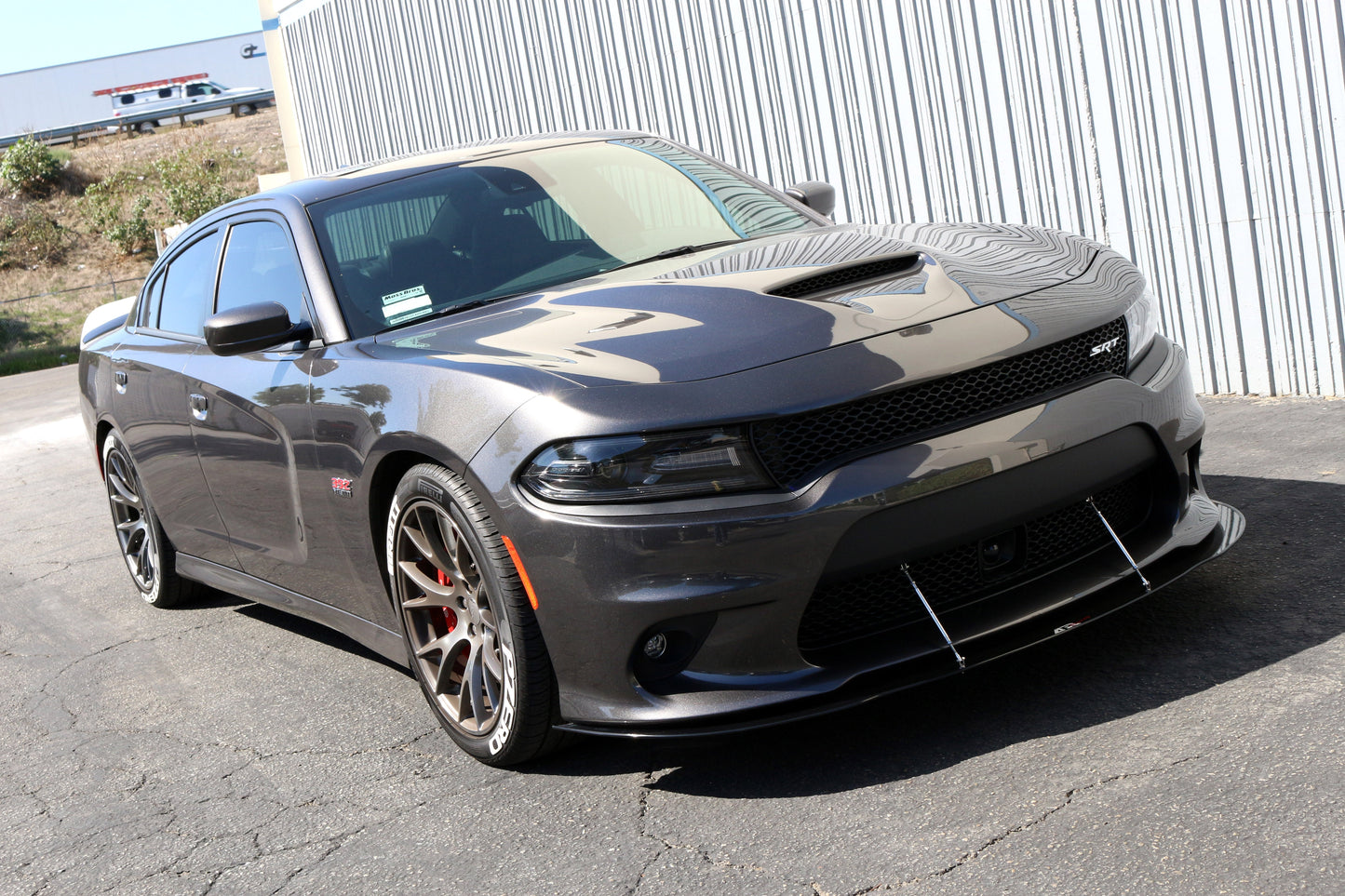 APR Performance  Dodge Charger SRT-8/ Hellcat/ Scat Pack Front Wind Splitter 2015 - 2019