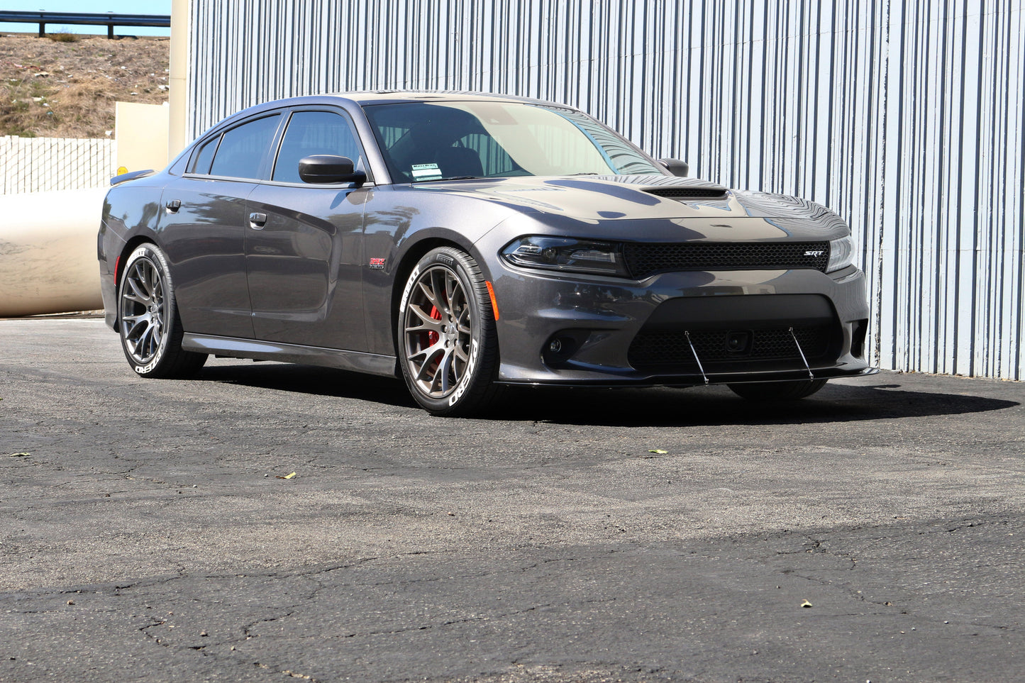 APR Performance  Dodge Charger SRT-8/ Hellcat/ Scat Pack Front Wind Splitter 2015 - 2019