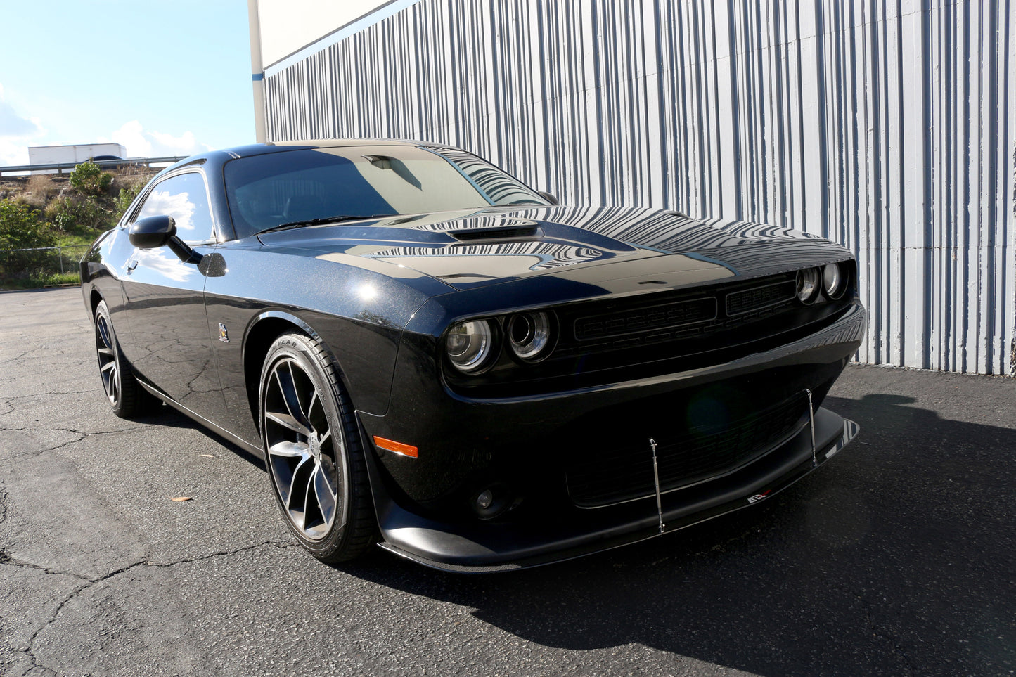 APR Performance  Dodge Challenger Scat Pack/ SRT Front Wind Splitter 2015 - 2023