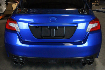 APR Subaru WRX/ STI Sedan Carbon Fiber License Plate Frame 2015-2021
