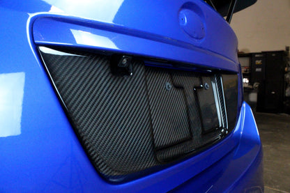 APR Performance  Subaru WRX/ STI Sedan Carbon Fiber License Plate Frame 2015-2021