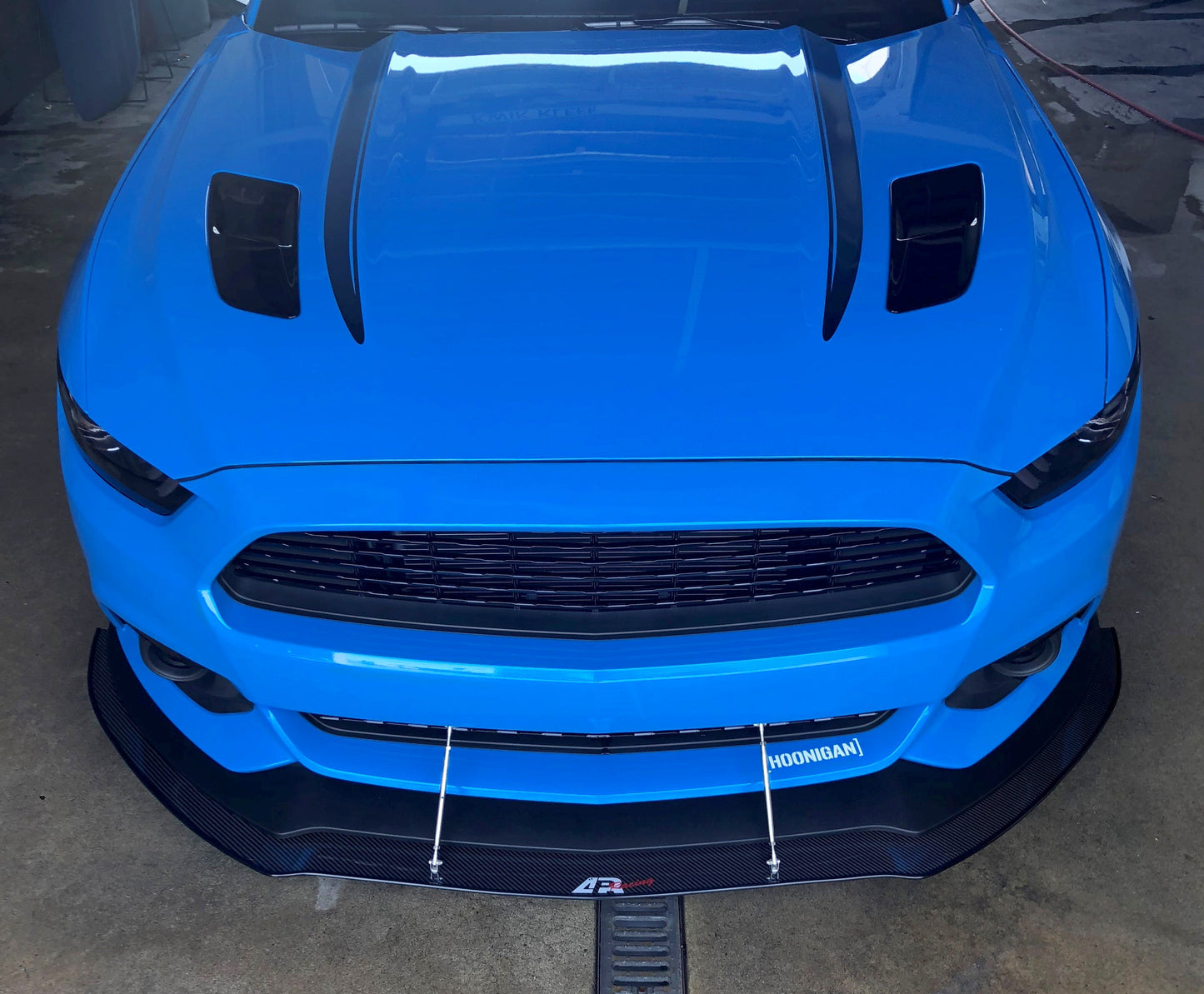 APR Performance  Ford Mustang S550 Front Wind Splitter 2015-2017