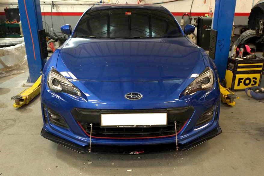 APR Performance  Subaru BRZ Carbon Fiber Wind Splitter w/ Rods 2017-2021
