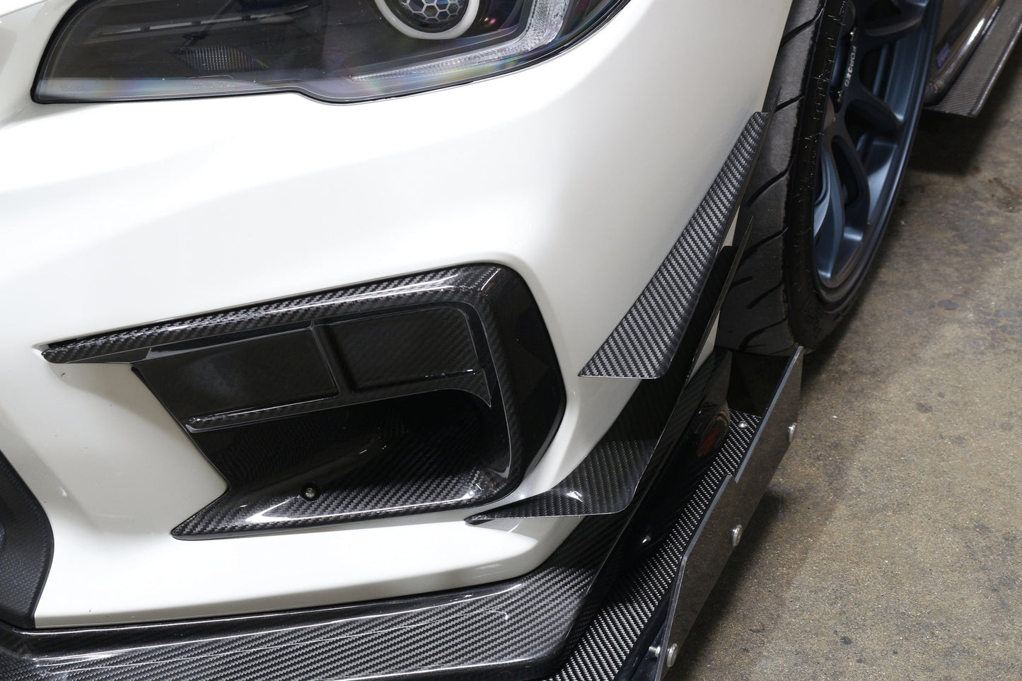 APR Performance  Subaru WRX STI Carbon Fiber Canard 2018-2021