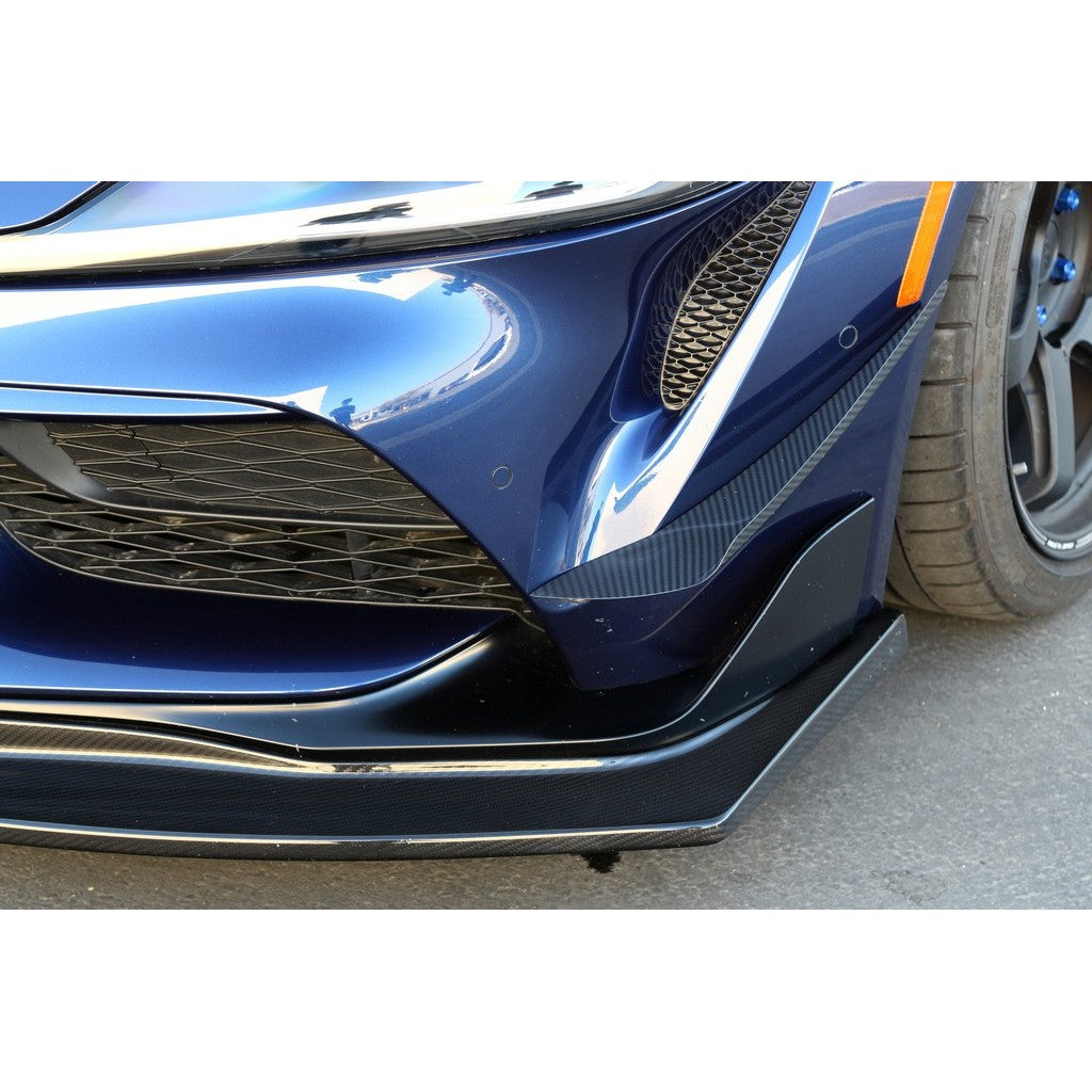 APR Performance  Toyota Supra A90/91 Front Bumper Canards 2020-2023