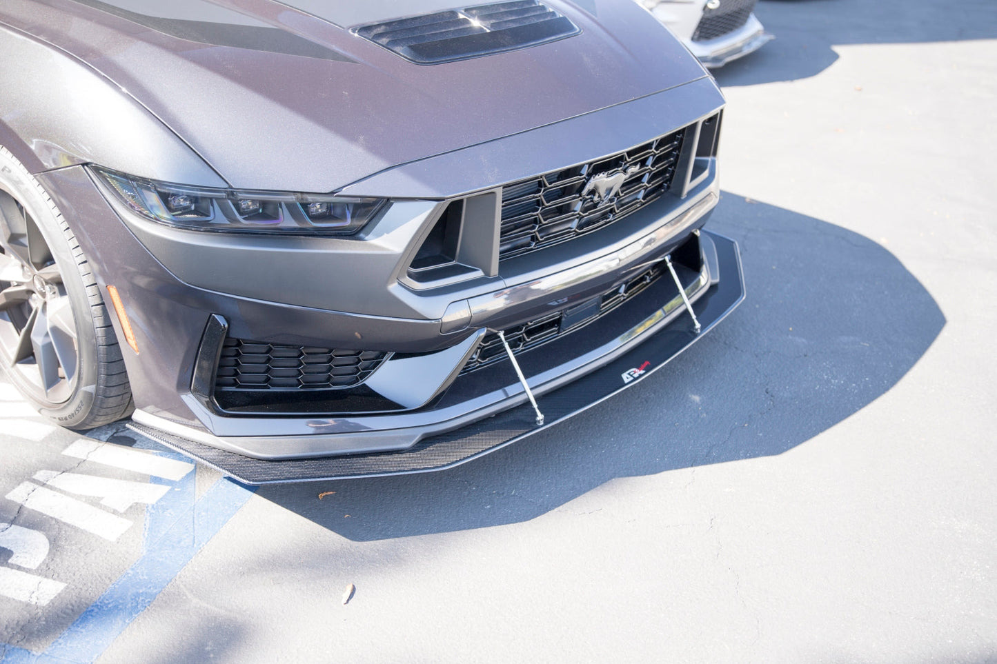 APR Performance  Ford Mustang Dark Horse Base Front Wind Splitter 2024 - 2024