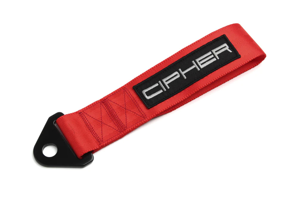 Cipher Auto Red 2" Towing Strap