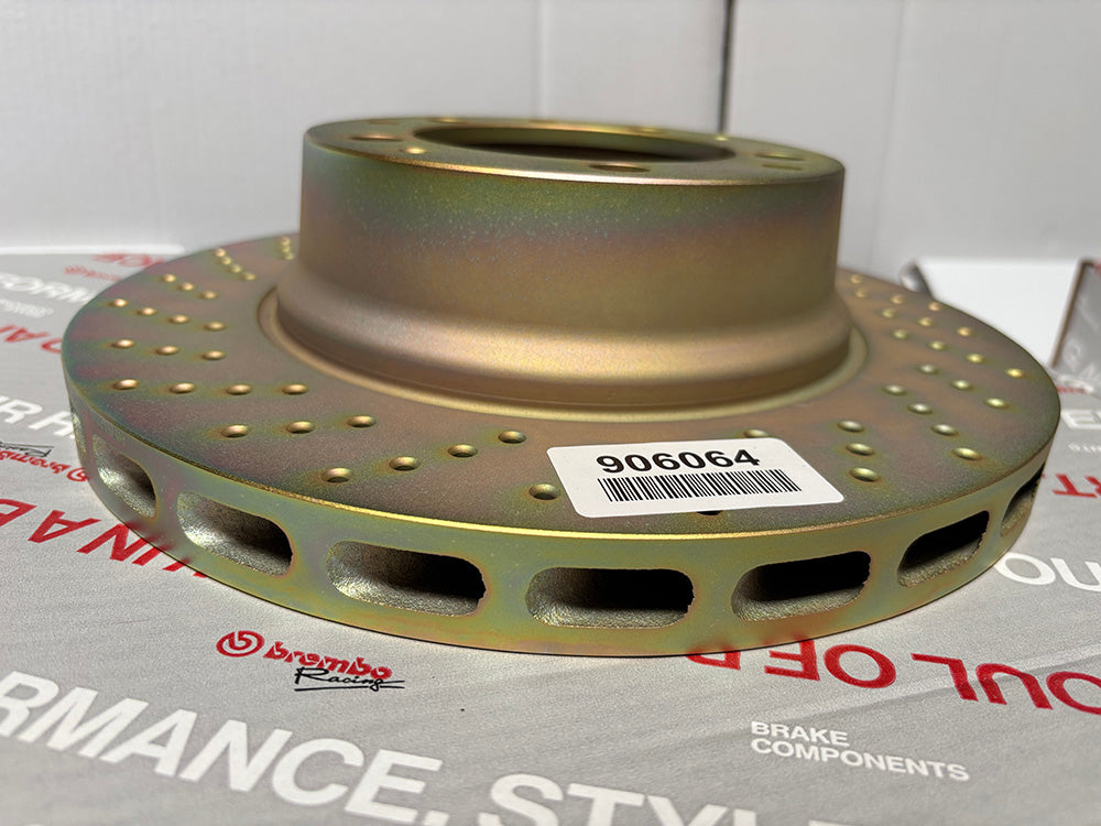 Brembo Rear GT Brake 4Pot Caliper 309x28 Drill Disc 911 SC Carrera 66-89