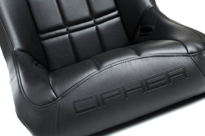 CPA3003 Black Leatherette Universal Fixed Bucket Suspension / Jeep Seats