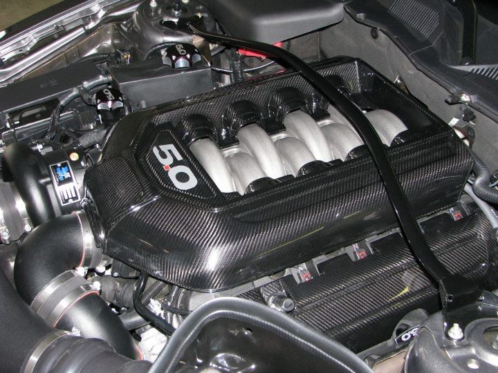 APR Ford Mustang GT 5.0 Engine Plenum Cover 2011-2014 (Manual Trans.)