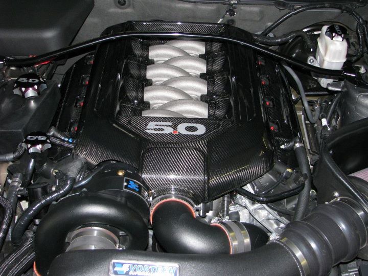 APR Performance  Ford Mustang GT 5.0 Engine Plenum Cover 2011-2014 (Manual Trans.)