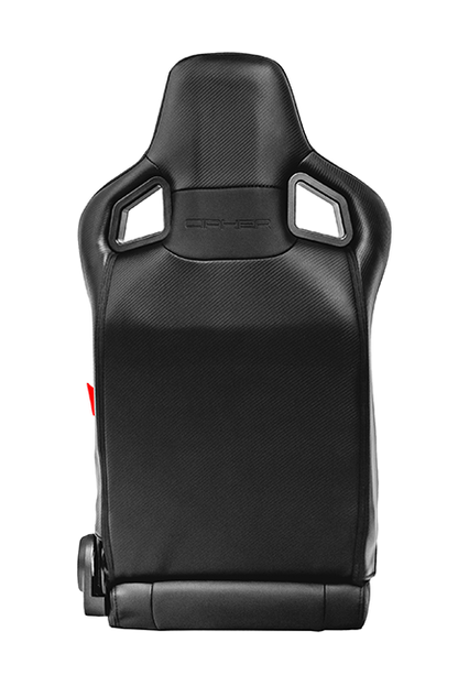 CPA2001 Euro Series All Black PU Leather with Carbon Fiber PU (Sold in Pairs)