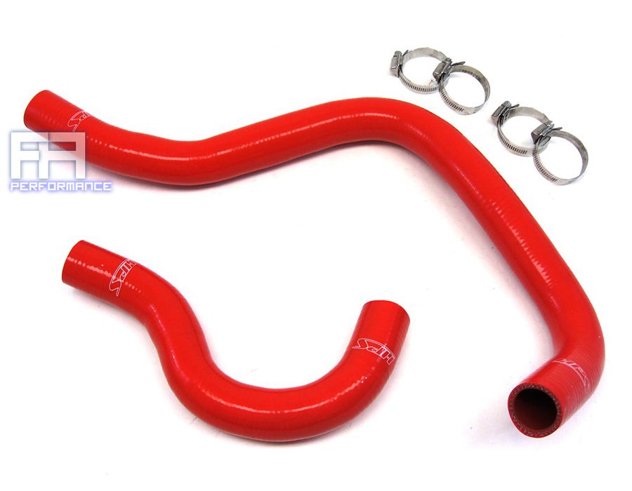 HPS Silicone Radiator Hose Kit for Integra 1.7L B17 1.8L B18 90-93 Red