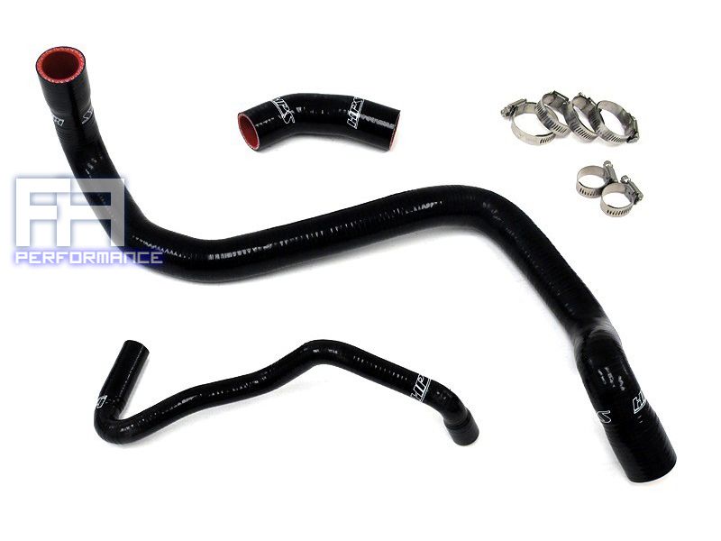 HPS Reinforced Silicone Radiator Hose Kit for TT 1.8L l4 3.2L VR6 99-06 Black