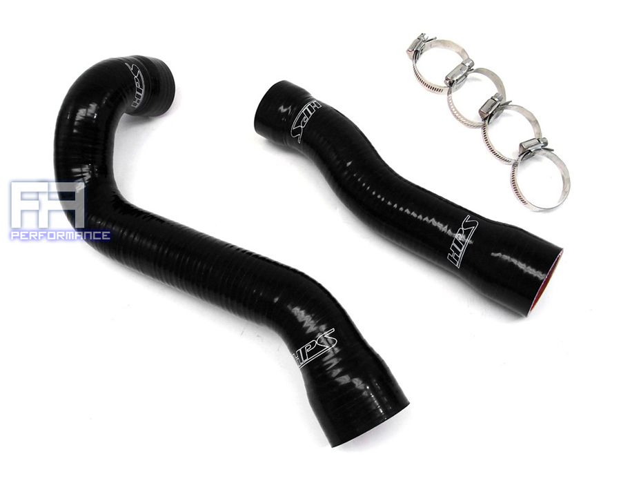 HPS Reinforced Silicone Radiator Coolant Hose Kit for BMW E46 M3 01-06 *Black*