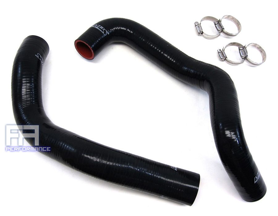 HPS Silicone Radiator Hose Kit for Mustang GT Cobra 5.0L V8 Windsor 94-95 Black