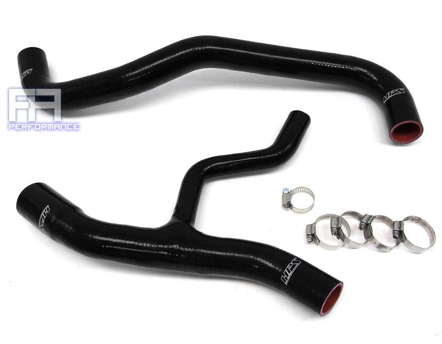 HPS Silicone Radiator Hose Kit for Mustang GT 4.6L Modular V8 02-04 Black