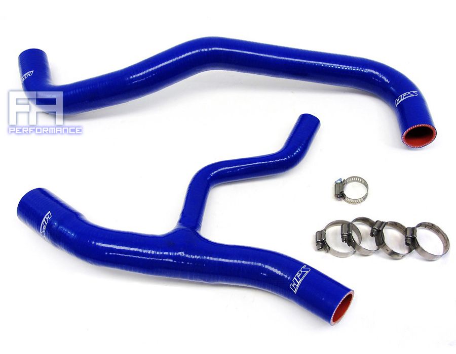 HPS Silicone Radiator Hose Kit for Mustang GT 4.6L Modular V8 02-04 Blue