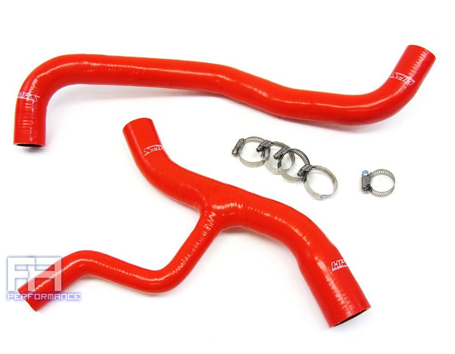 HPS Silicone Radiator Hose Kit for Mustang GT 4.6L Modular V8 02-04 Red