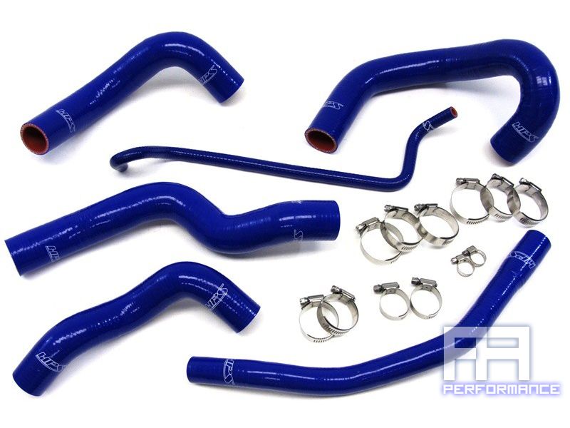 HPS Silicone Radiator Hose Kit for Mustang GT 4.6L Modular V8 05-06 Blue