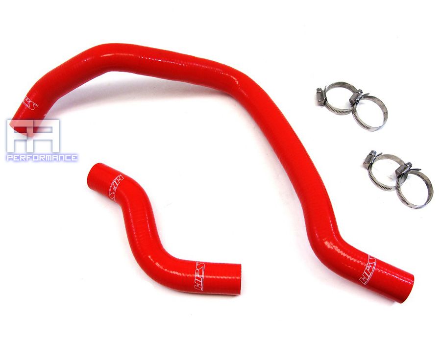 HPS Silicone Radiator Hose Kit for 92-00 Civic 93-97 Del Sol D15 D16 SOHC - Red