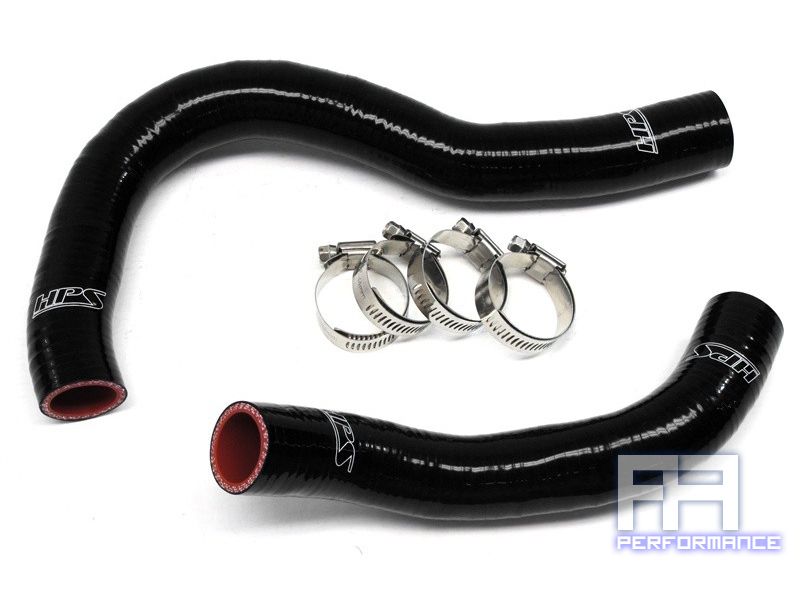 HPS Silicone Radiator Hose Kit Coolant for Civic Si EP3 K20A3 i-VTEC 02-05 Black