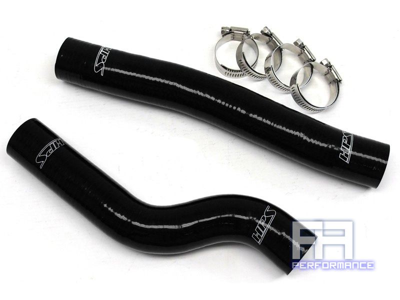 HPS Silicone Radiator Hose Kit - Genesis Coupe 2.0L Turbo Theta TCi 10-12 Black