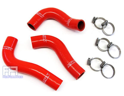 HPS Silicone Radiator + Heater Hose Kit for 94-97 Miata MX5 MX-5 1.8 1.8L - Red